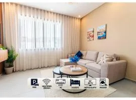 Boho Chic At Imi Waves Villa with walk to beach & Workspace fast wifi & AC