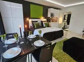 Eco-friendly stay with hot tub & panorama view