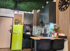 Green Apartament Chill Modlin Airport, günstiges Hotel in Kazuń Nowy