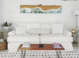 Beachside Modern Wellness Villa with Spacious Patio