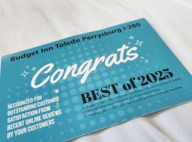 Budget Inn motel toledo perrysburg I-280