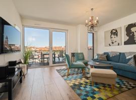 Müritz Utkiek - Apartment mit Seeblick & Balkon in der Hafenresidenz, apartment in Waren