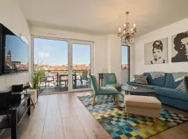 Müritz Utkiek - Apartment mit Seeblick & Balkon in der Hafenresidenz
