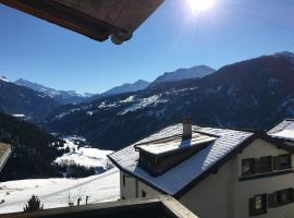 Grosses Haus für Familienferien in Region Lenzerheide、Obervazのホテル