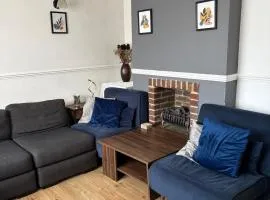 3-bedroom home with large garden and free parking