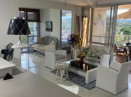 Apartamento Ricaurte 90 m2, 3 habitac, 6 personas, Peñazul La Morada LuisFeryClarita, hotel v destinaci Ricaurte
