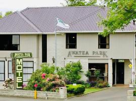 Awatea Park Motel, 3-sterrenhotel in Palmerston North