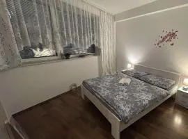 Ubytovanie v centre v apartmánovom dome ENZO s garážovým státím