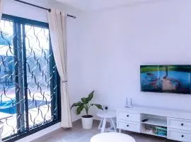 Modern pool house in Kampala