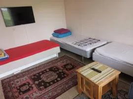 One Room with 3 single beds