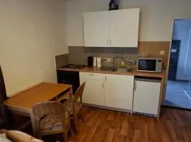 Monteurzimmer möblierte Einzimmer Wohnung mit Bad