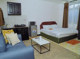 Lion's Den Studio Apartment near town -A hidden Gem, hotel com estacionamento em Nkunjila