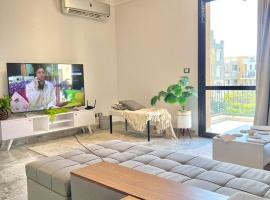 Panoramic View Luxury 2 Beds Hotel Apart - East Town Compound - Sodic - New Cairo - Cairo, resort in Cairo