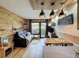 Les Tanières de Montgenèvre - Studio Dama - neuf 4p avec terrasse vue imprenable, hotel a Monginevro