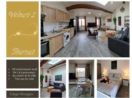 Velours 2, Spacieux, cozy, moderne, hotel di Tournus