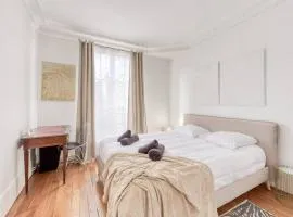 L'Haussmannien 2BR aux portes Paris - 2 min Métro