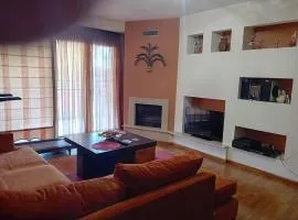 City center apartment with mountain view