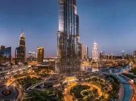 GRANDE RESIDENCES with a direct Burj Khalifa view and Private Fountain Show at 31st floor with DXB AIRPORT VIP Shuttle
