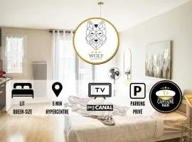 Voltaire Wolf Suite - 5 min Hypercentre - Parking Privé