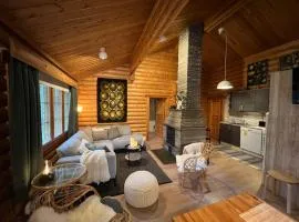 Log Chalet, in Ylläs woods, 400m to restaurants