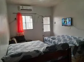 Suíte com 2 camas de casal para Cop30