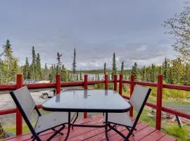 Ultimate Alaskan Retreat Lakefront Soldotna Cabin