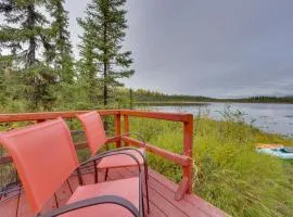 Lakefront Bliss! Ultimate Soldotna Retreat with Deck