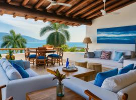 Villa 4 Rec I Frente al Mar I Alberca Privada I Condominio Porto Ixtapa, hytte i Ixtapa