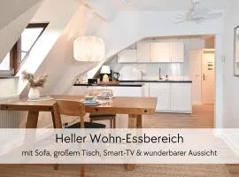STORCHENNEST - Scandi Style - in der historischen Hinterburg Schlitz - mit Aufzug, Parkplatz & Garten - nahe Fulda und Bad Hersfeld
