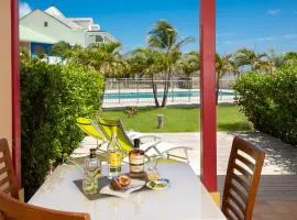 SALT 5 Sur la plage de la Baie Orientale appart 1ch