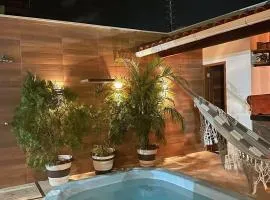 Aconhego Dourado I Alugue casa com piscina a 17min da praia
