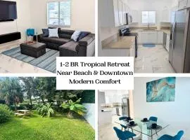 Fort Lauderdale 2BR Tropical Retreat Near Beach