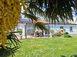 Maison récente à la ferme avec jardin, terrasses, 4 chambres, proche plages et pêche privée - FR-1-426-86
