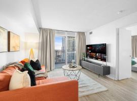 Modern Lakefront Esc Stylish 2BR Condo with Patio, apartmán v rezidenci v destinaci Toronto