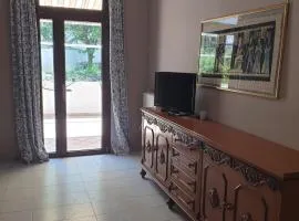 Apartment in villa with pool