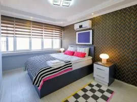 Central Flat in Kaleici with Sea View Near Beach
