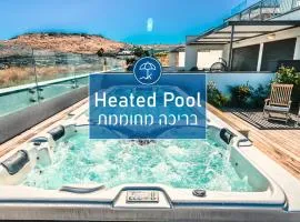 Amazing apartments with a private swimming pool near the sea of Galilee