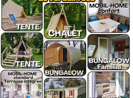 Camping Le Val Aux Fées - Brocéliande, camping en Concoret