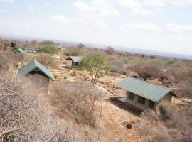 Oldonyo Musa Camp Amboseli, tapak perkhemahan di Rift Valley