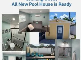Grinning Gecko 4Bdr3Bath NEW Pool House, Heated Salt Pool, Indoor-Outdoor Kitchen and Fireplaces, Putting Green, Bocce Court-Within 6 miles of AMI
