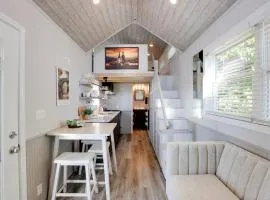 The Merlot Bungalow Defiance Tiny Home on Trail