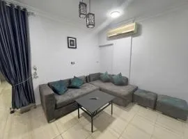 Modern 2BR Apartment Pool View in El Kawther