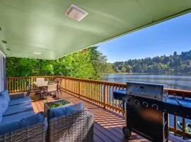 Private Dock and Fire Pit Lakefront Gem in Olympia