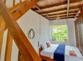 Villa with mountain and plantation views