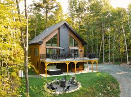 Brownsburg में, होटल Spa and Billard - Chalet Le Silverson