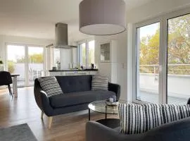 Modernes Apartment über den Dächern von Osnabrück I home2share