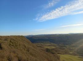 Grande maison rustique sur les contreforts du Larzac, hotel in Saint-Beaulize