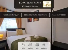 Spacious 4Bedroom Home Sleeps 7 with 2 Full Baths