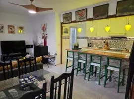 Casa Flamingo - Corner house near beach & boulevard with sea & salt lake view