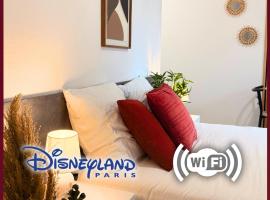 Studio Rosa - Disney - Meaux City Center - Paris, hotel in Meaux